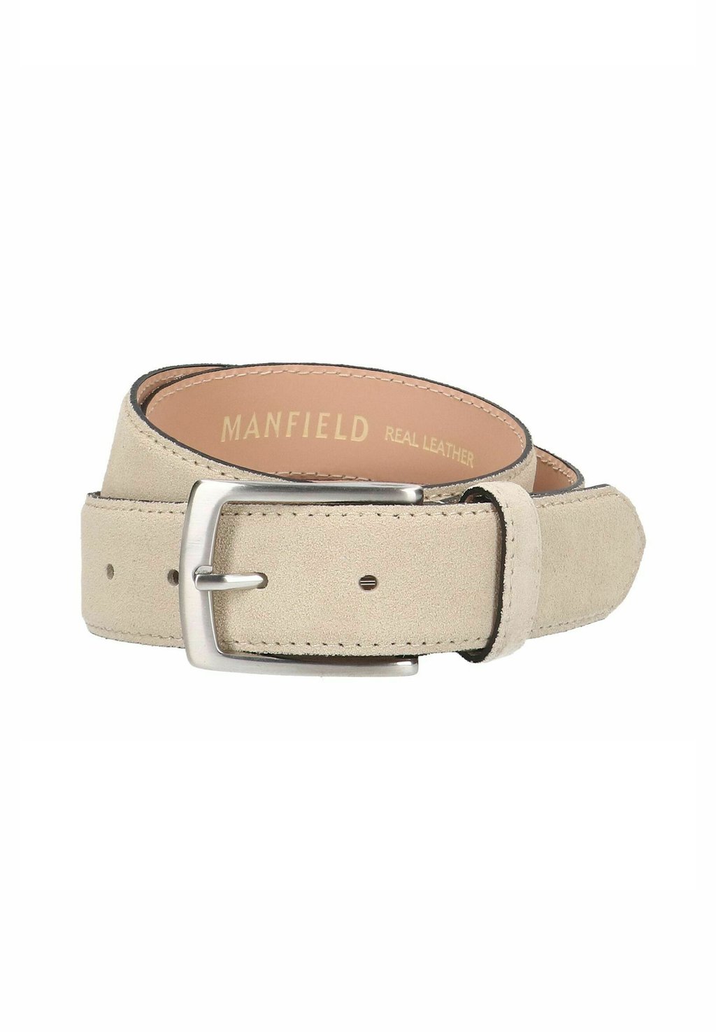 

Пояс Manfield, бежевый