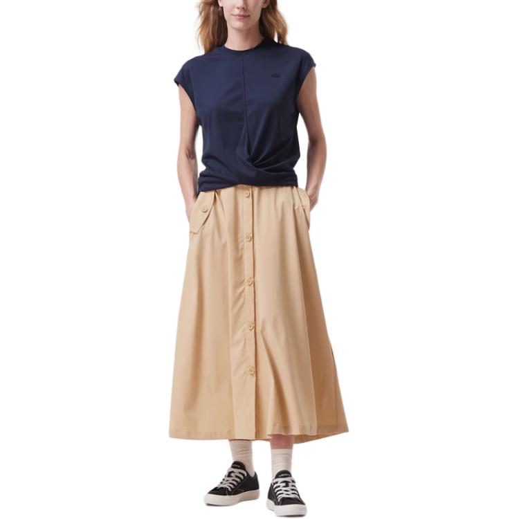 

Футболка женская LACOSTE, экрю