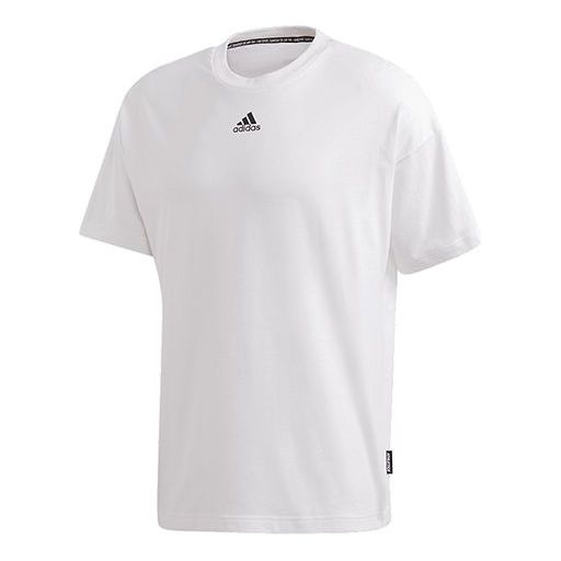 

Футболка men's back short sleeve white t-shirt Adidas, белый