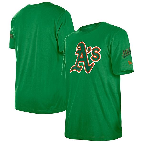 

Мужская футболка kelly green athletics st patrick's day shamrock fill New Era