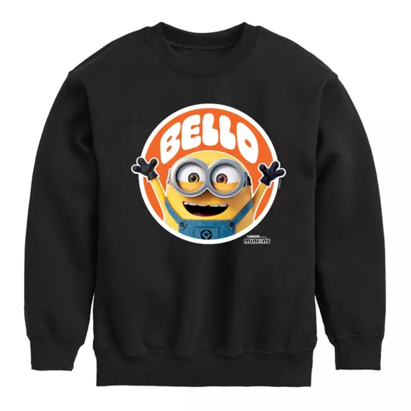 

Мальчики 8-20 толстовка с капюшоном Bello из "Гадкий я" Licensed Character, черный