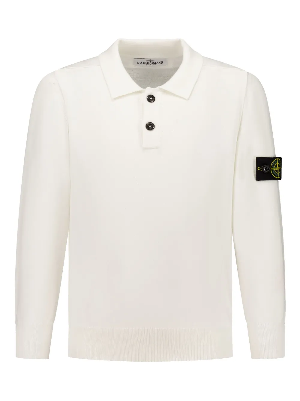 

Свитер с нашивкой Compass Stone Island Junior, белый