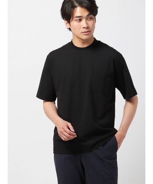 

Футболка с короткими рукавами из моющейся термостойкой ткани пике SUIT SQUARE, черный