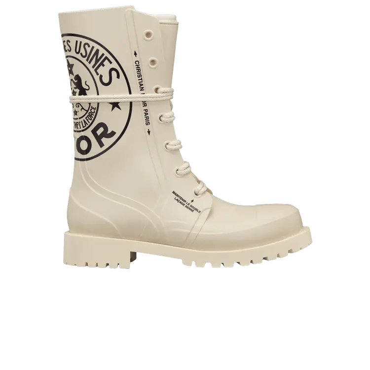Ботинки Dior Wmns DiorCamp Ankle Boot LUnion Fait la Force, кремовый