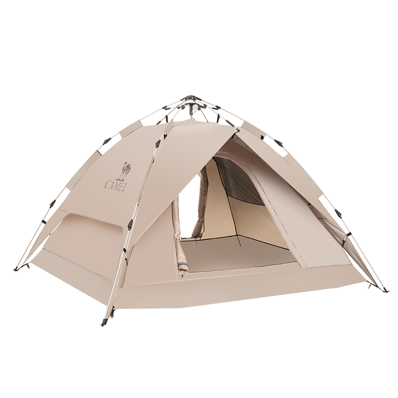 

Палатка для кемпинга Однокомнатная уличная автоматическая One-bedroom Outdoor Automatic Accounting CAMEL, золото