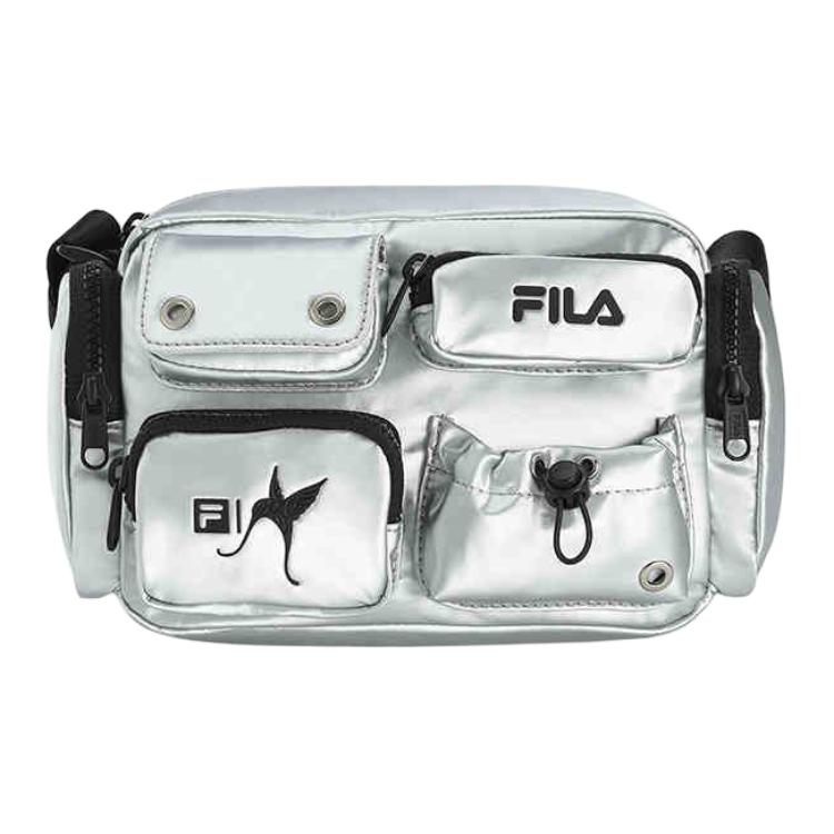 

FILA Тканевая сумка через плечо, Metallic Silver