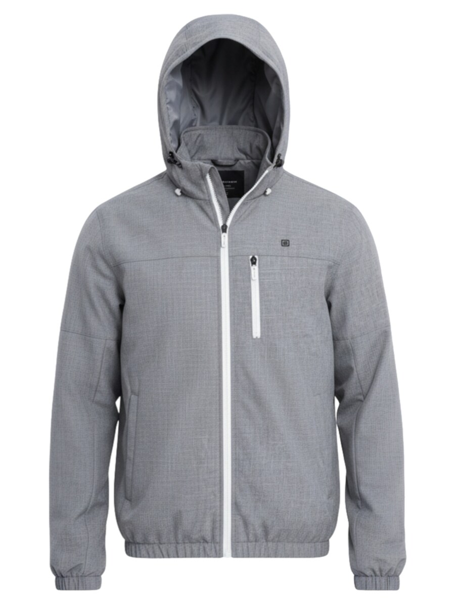 

Куртка межсезонная Ombre OM-JANP-0136, серый