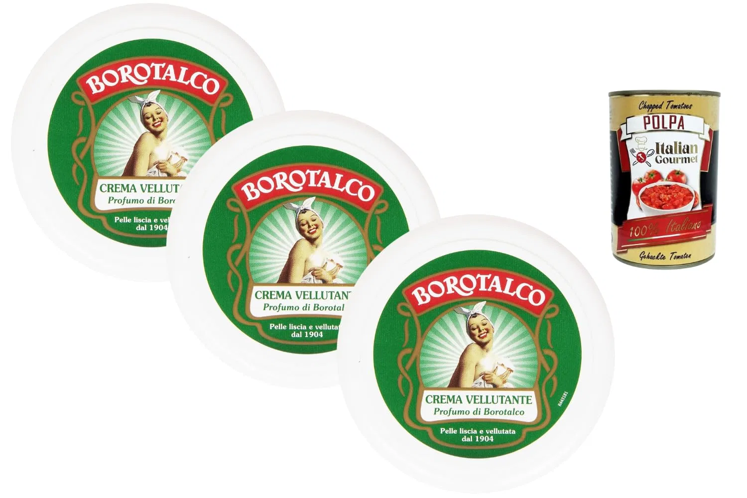 Крем для тела «Crema Vellutante» с классическим ароматом от Borotalco Italian Gourmet E.R.