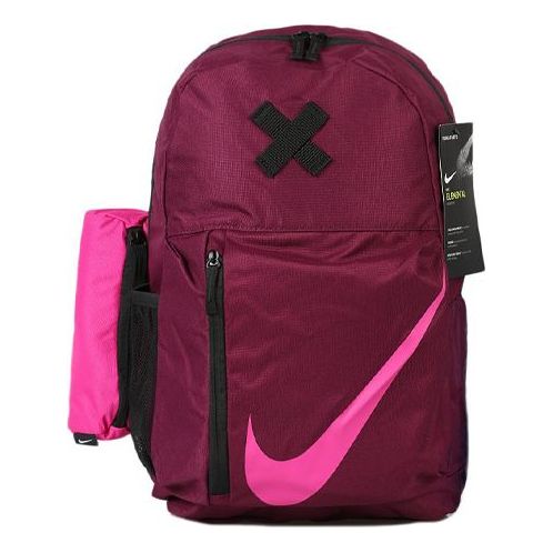 

Сумка elemental backpack 'dark red' Nike, красный