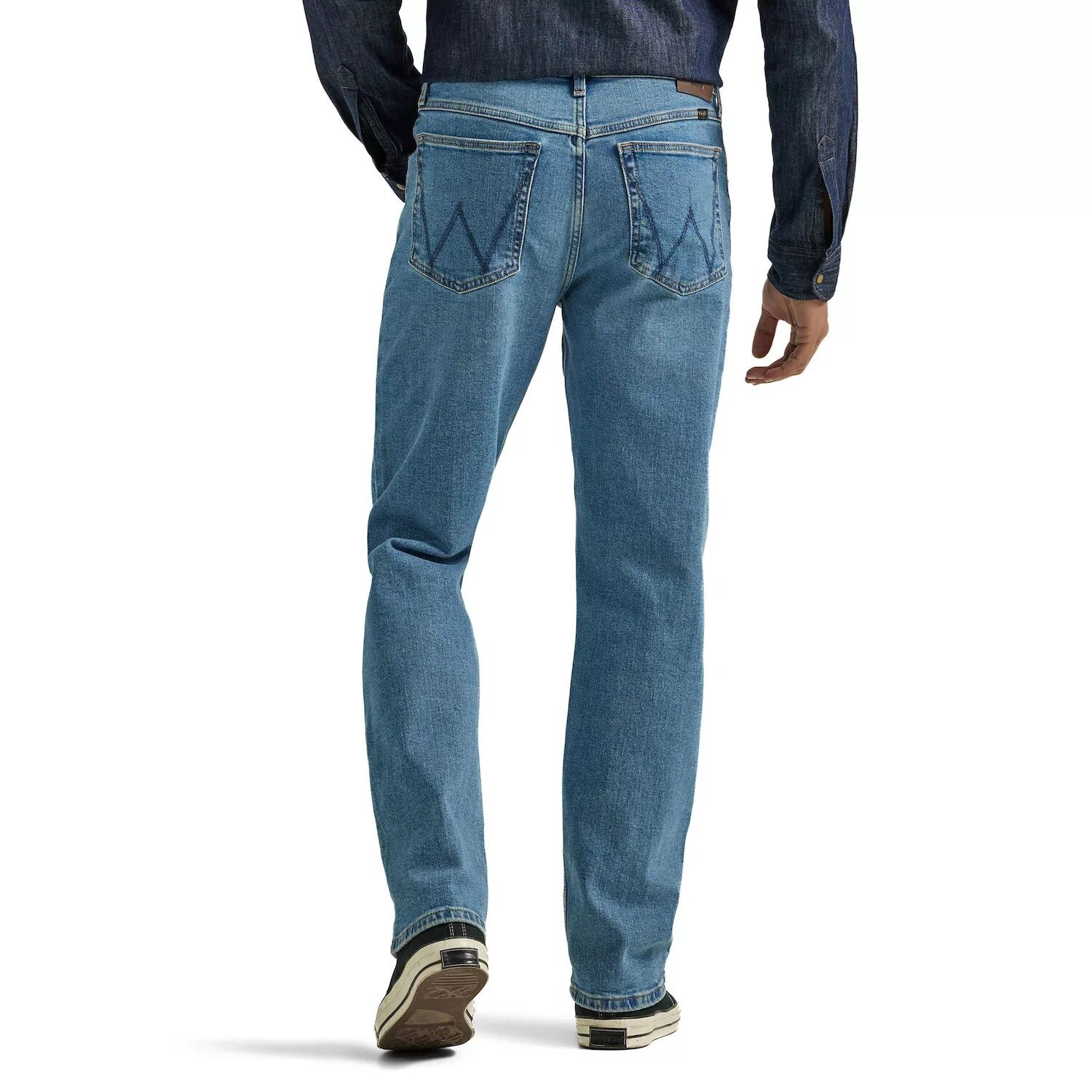 Мужские джинсы Wrangler обычного кроя повышенной комфортности — фото 2