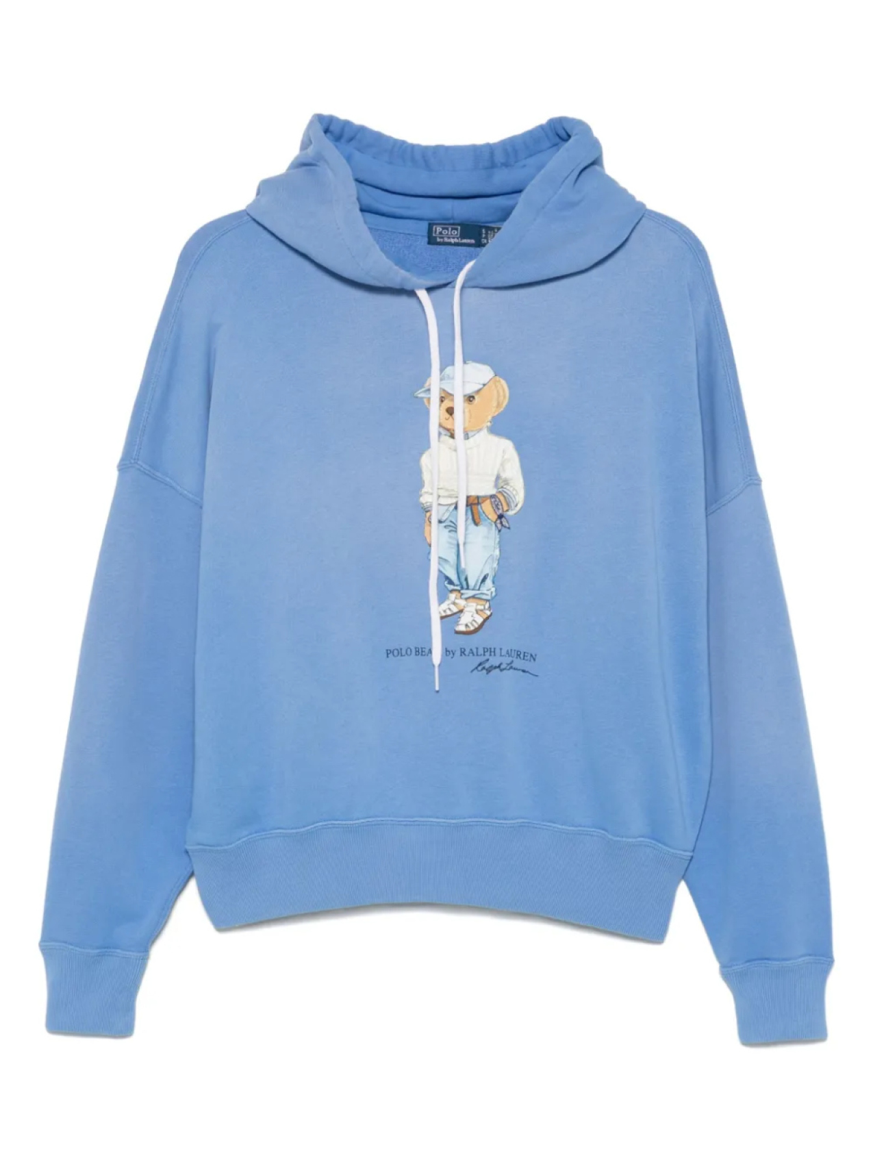 

Толстовка с капюшоном Polo Bear из флиса Polo Ralph Lauren, синий