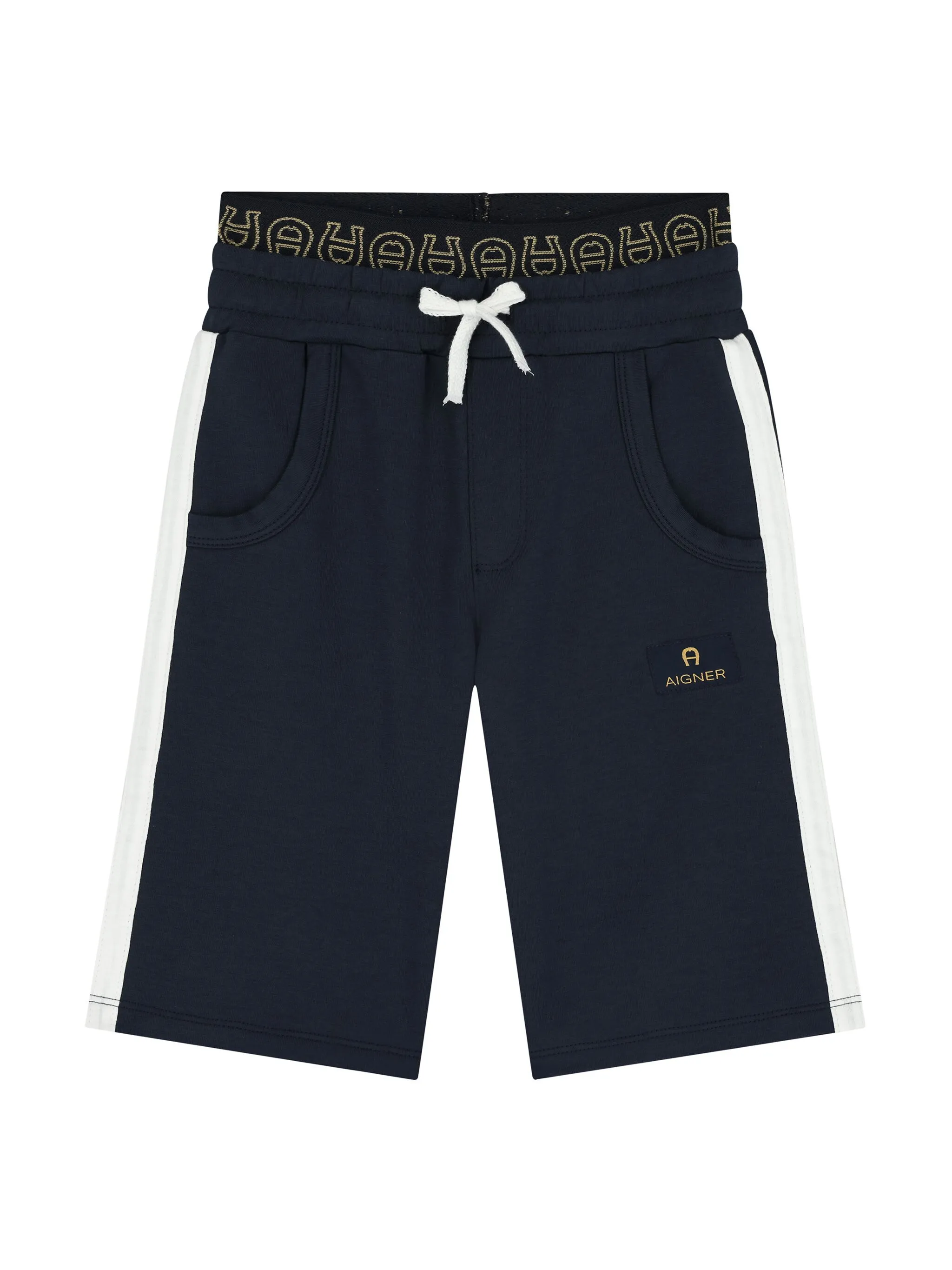 

Шорты с логотипом Aigner Kids, синий