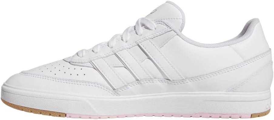 Мужские кроссовки adidas Tyshawn II на шнуровке для повседневной носки - белые — фото 3