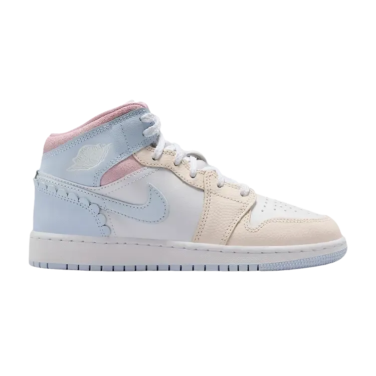 Air Jordan 1 Mid SE GS 'Half Blue'