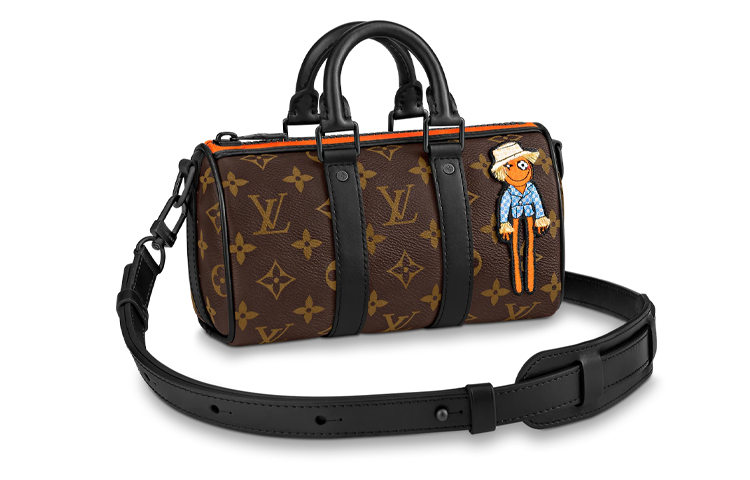 

LOUIS VUITTON Сумка Keepall Nano Scarecrow через плечо, коричневая