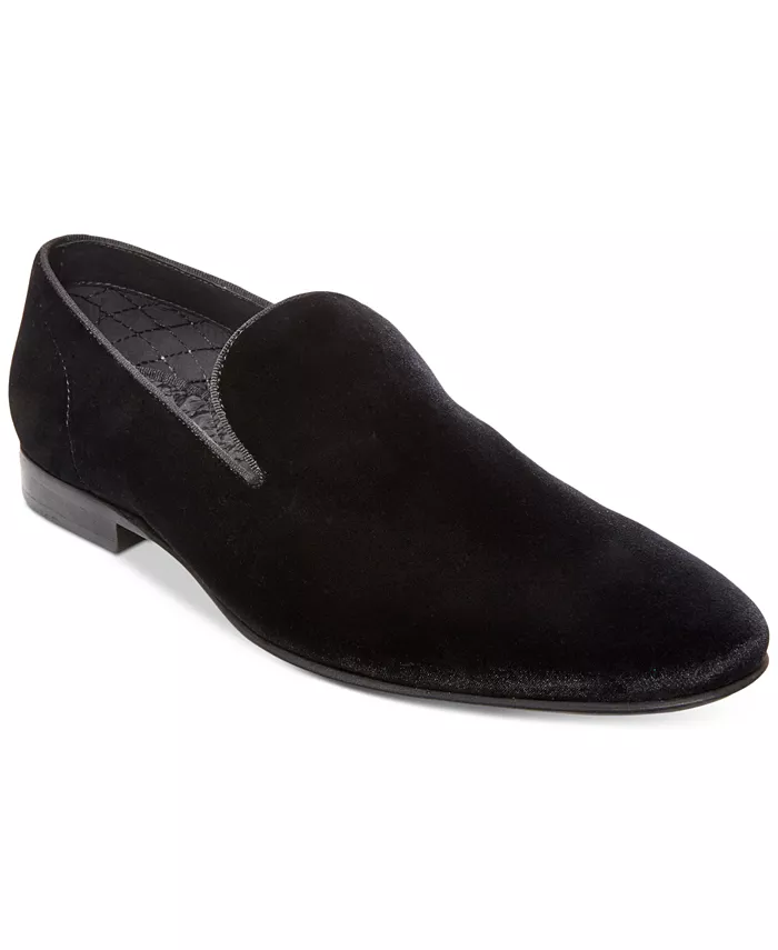 

Мужские бархатные домашние тапочки Laight Smoking Steve Madden, серый