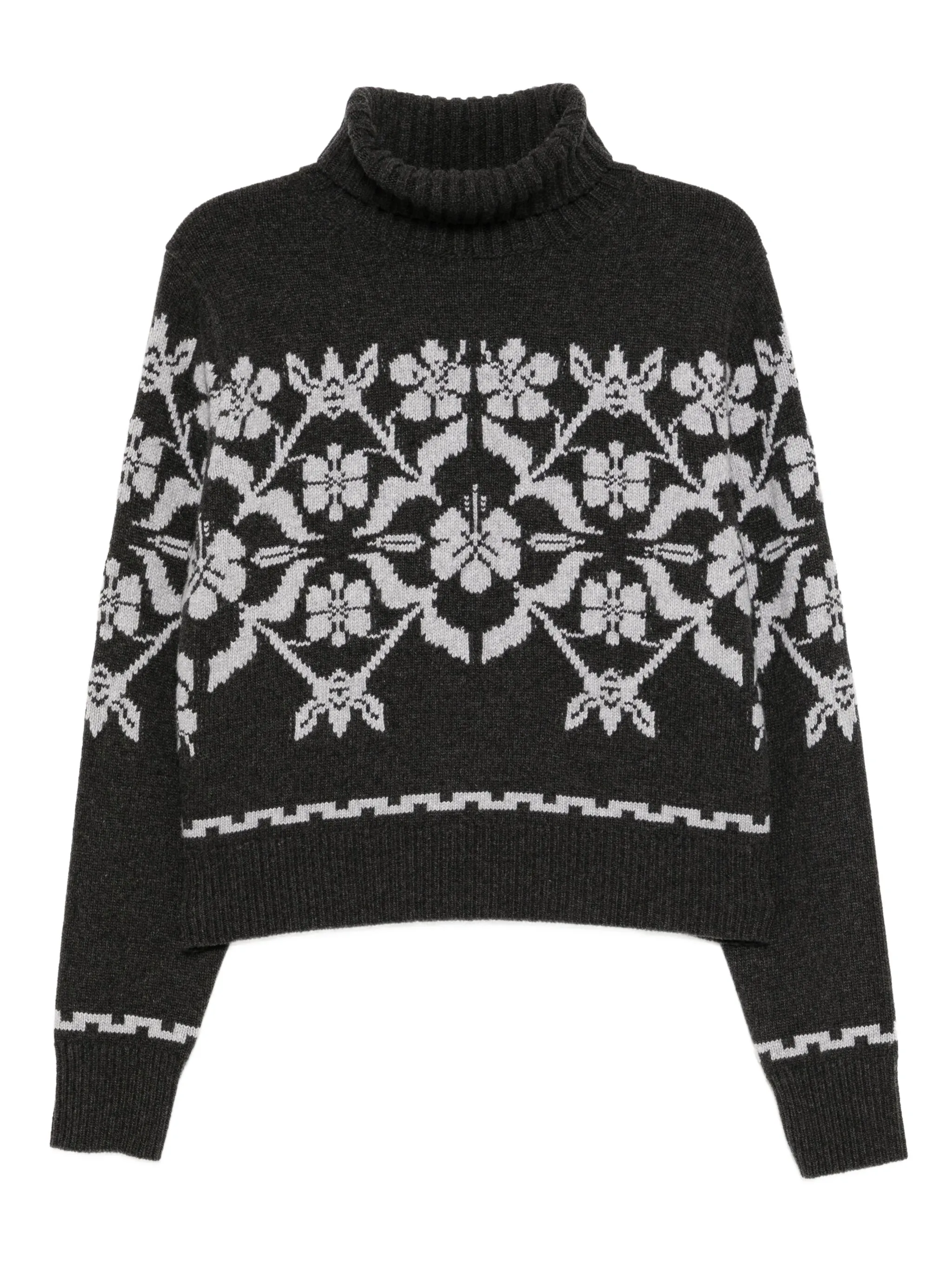 

Свитер Zoe Fairisle High Sport, серый