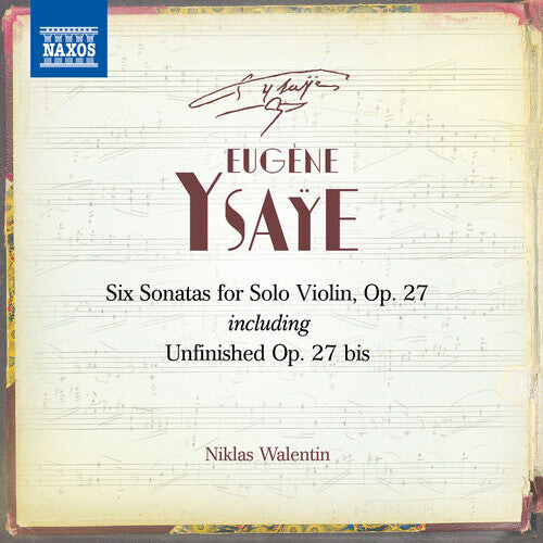 

CD диск Ysaye: Six Sonatas for Solo Violin