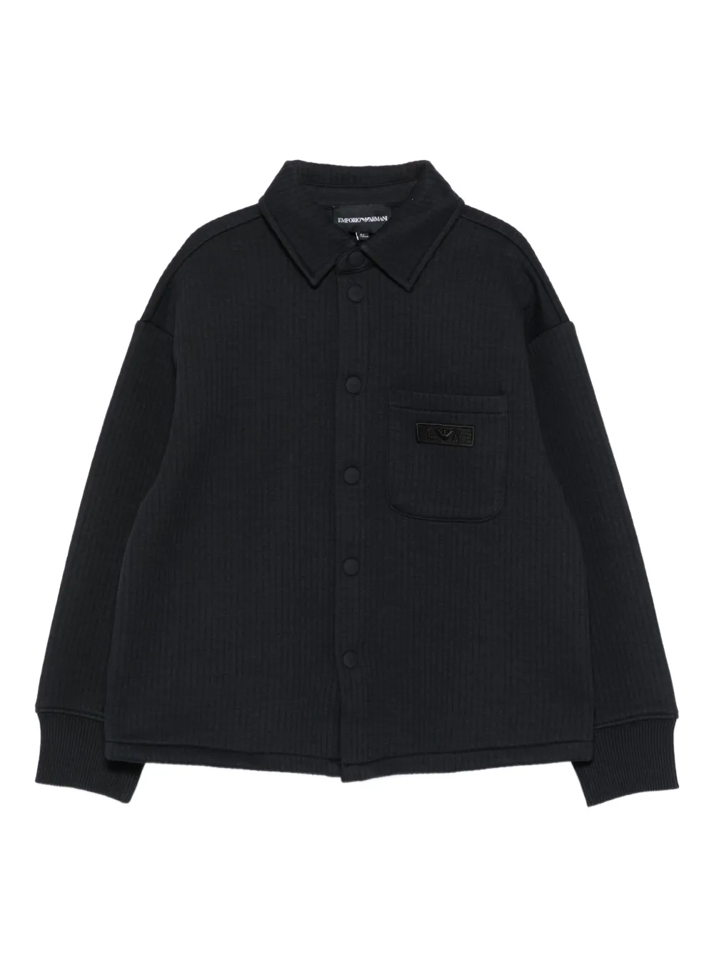 

Рубашка с логотипом Emporio Armani Kids, синий