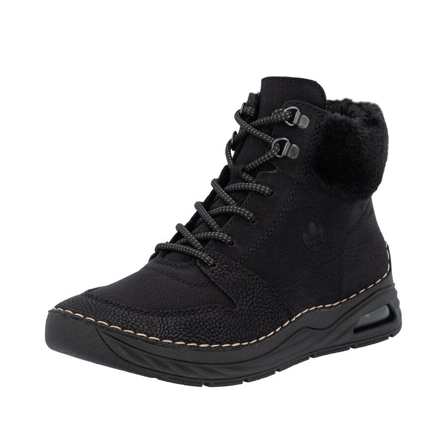 Ботинки на шнуровке Rieker 44555, Black