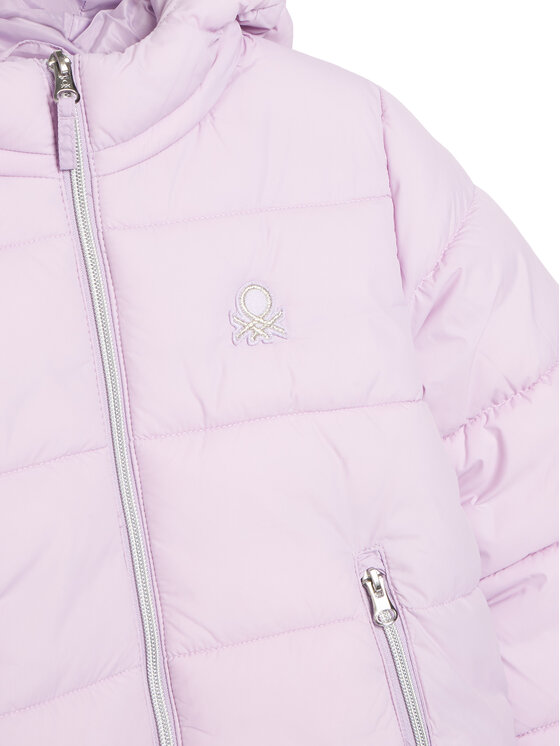 Зимняя куртка regular fit 2LETCN04Y United Colors Of Benetton, розовый — фото 3