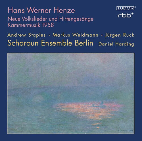 

CD диск Henze / Scharoun Ensemble Berlin / Harding: Kammermusik 1958 ''In Lieblicher Blaeue''