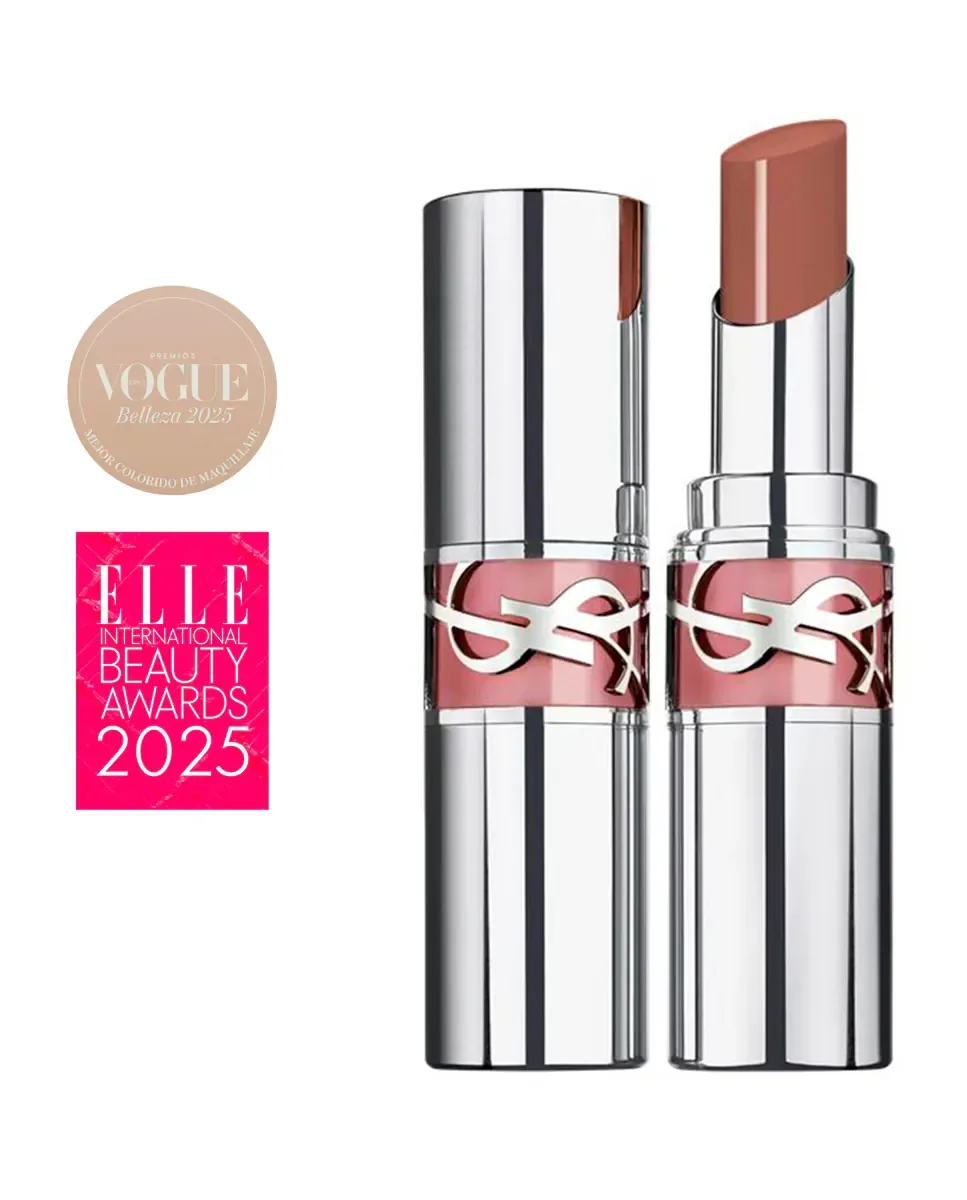 Помада для губ с эффектом влажного блеска Loveshine Yves Saint Laurent, 201 Rosewood Blush — фото 2