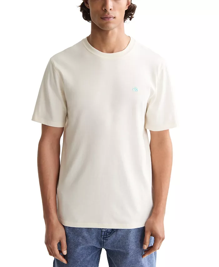 

Мужская футболка с коротким рукавом Core Logo Crewneck SCOTCH & SODA, белый