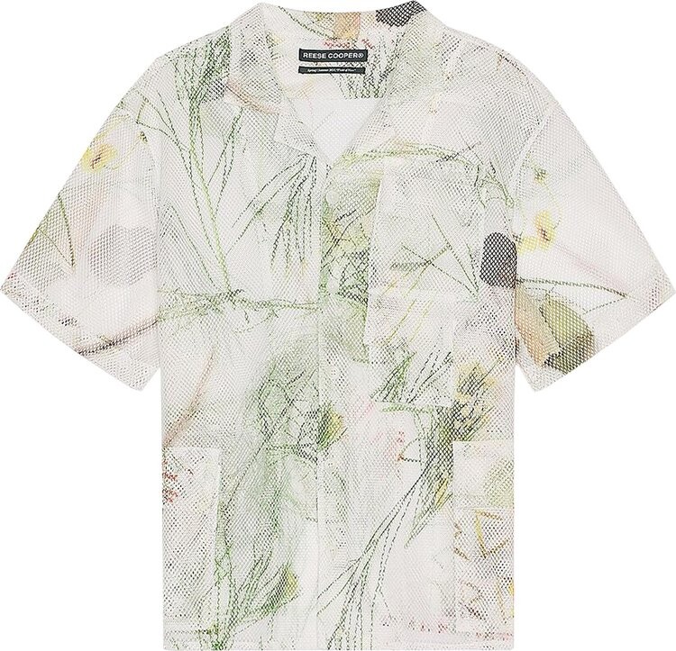 

Рубашка Reese Cooper Desert Brush Printed Mesh Short-Sleeve Cargo 'Multicolor', разноцветный