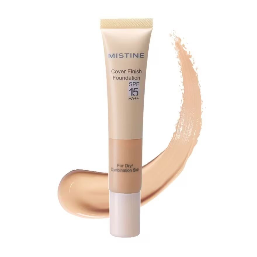 

Mistine Тональный крем Cover Finish SPF15 PA++ 15г. F3 Тан, F Tan