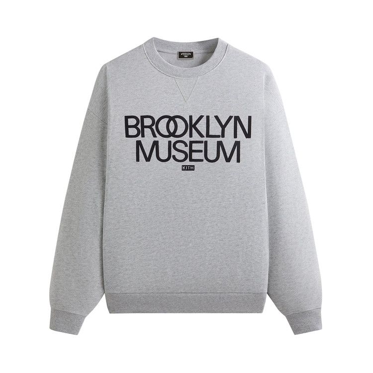 

Свитер Kith For The Brooklyn Museum Nelson Crewneck, Light Heather Grey