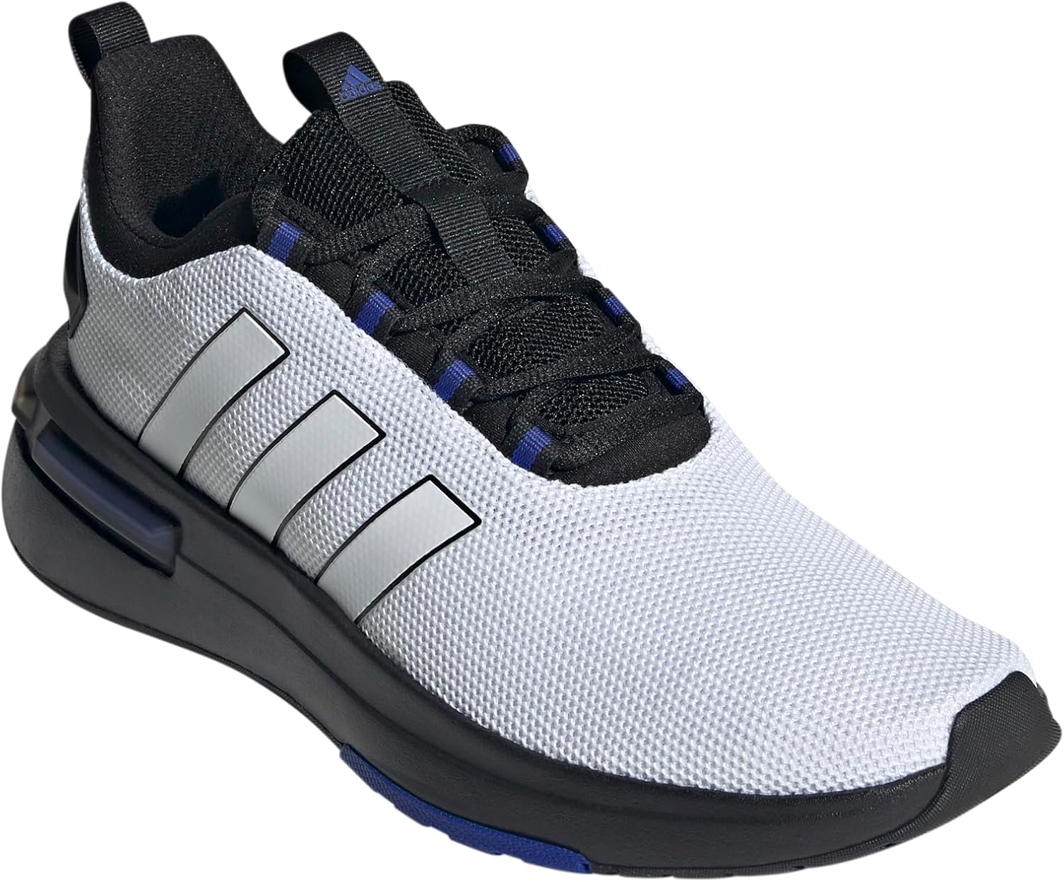 Мужские кроссовки Adidas Racer TR23, белый/черный/голубой — фото 2