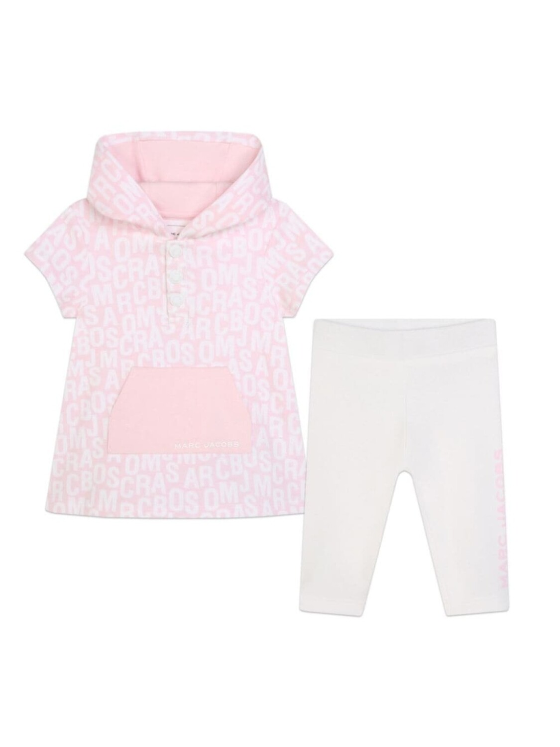 

Marc Jacobs Kids спортивный костюм с логотипом, белый