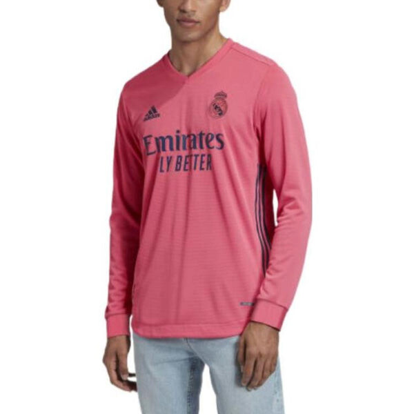 Футболка 2020 21 real madrid джерси азия размеры Adidas, розовый — фото 3
