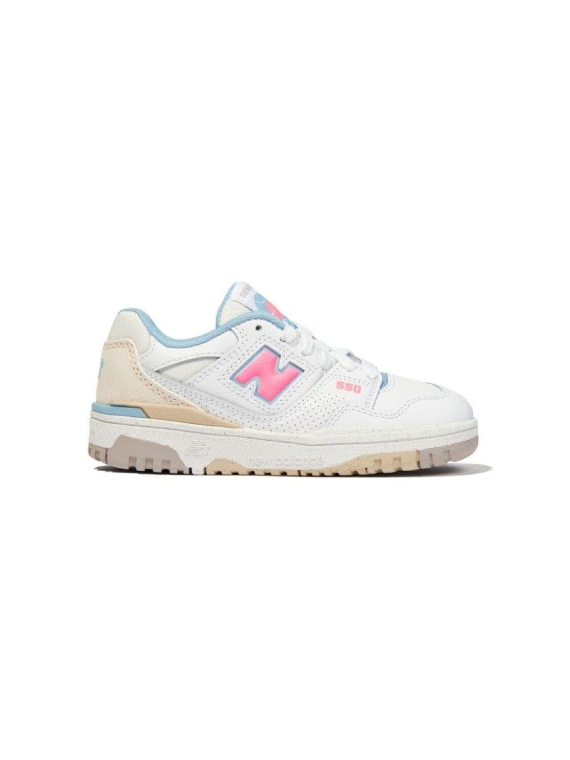 

New Balance Kids 550 кроссовок, белый