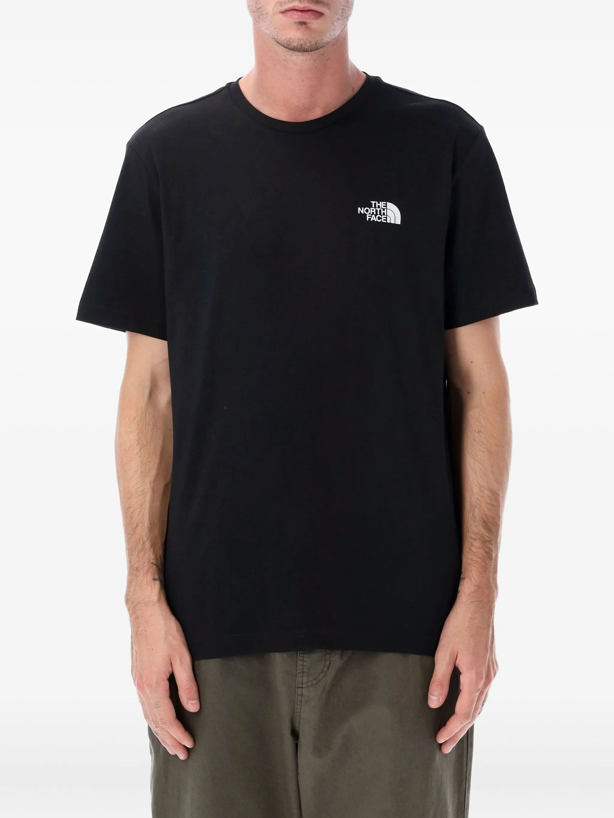 

Футболка с логотипом The North Face, черный