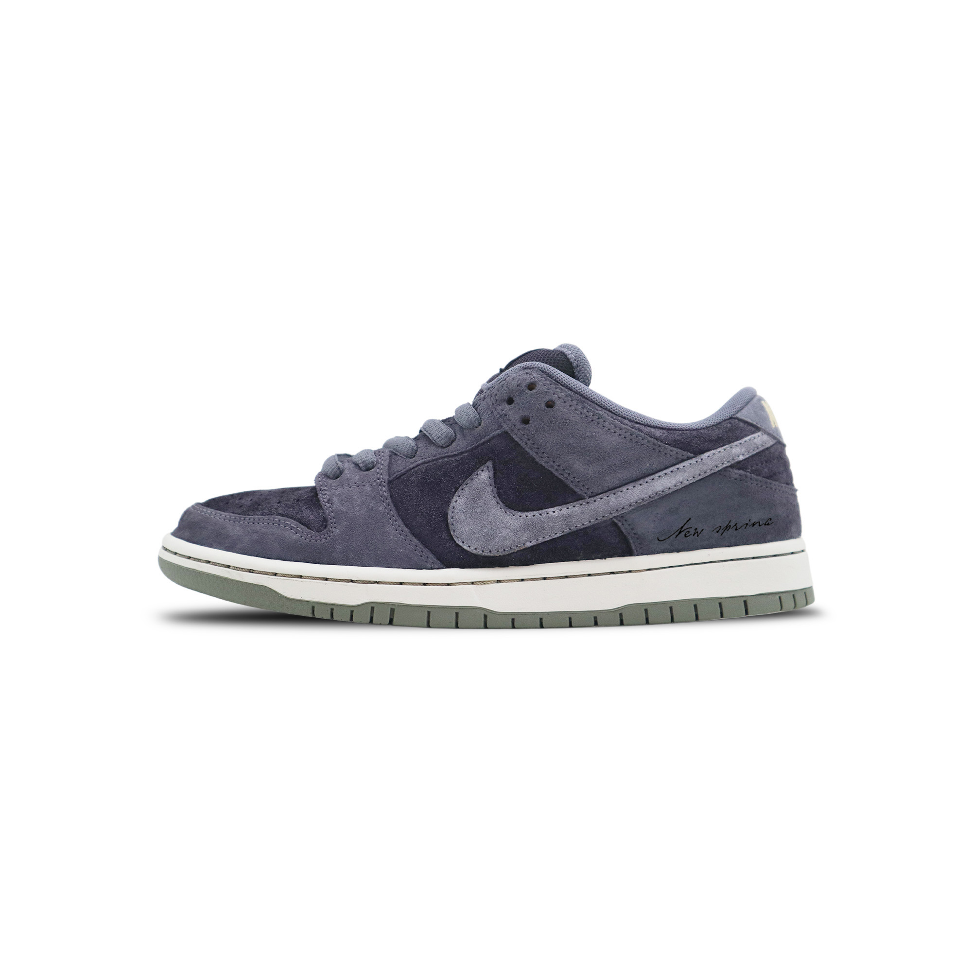 

Nike Кроссовки Dunk SB Mist Gray Velvet Abrasion Resistant Low top Unisex