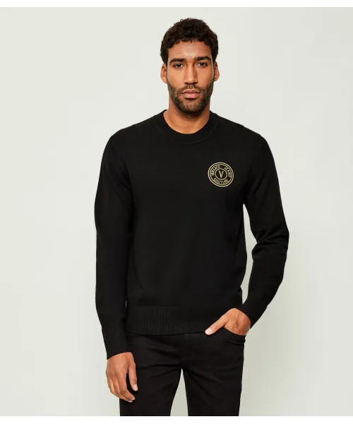 

Свитер Slim fit Versace Jeans Couture, красный