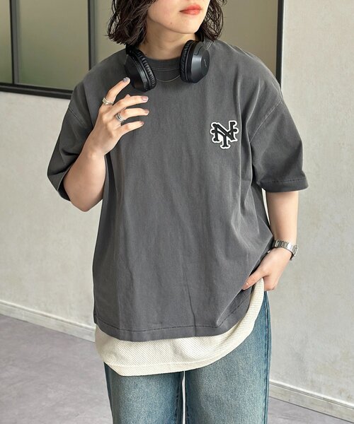 

Футболка с принтом на спине CPCM, черный