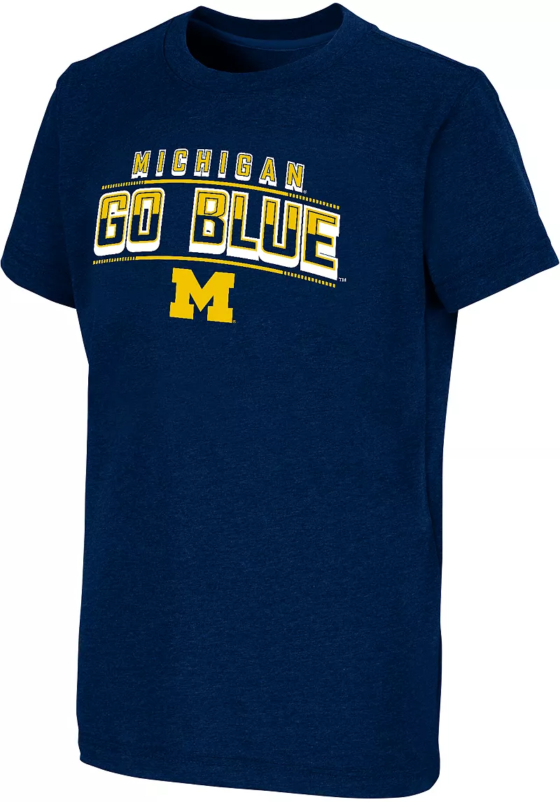 

Синяя футболка Playbook Youth Colosseum Michigan Wolverines