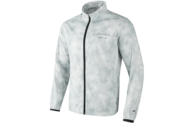 

Куртка мужская Skechers, Cloud Mist All over Print Gray