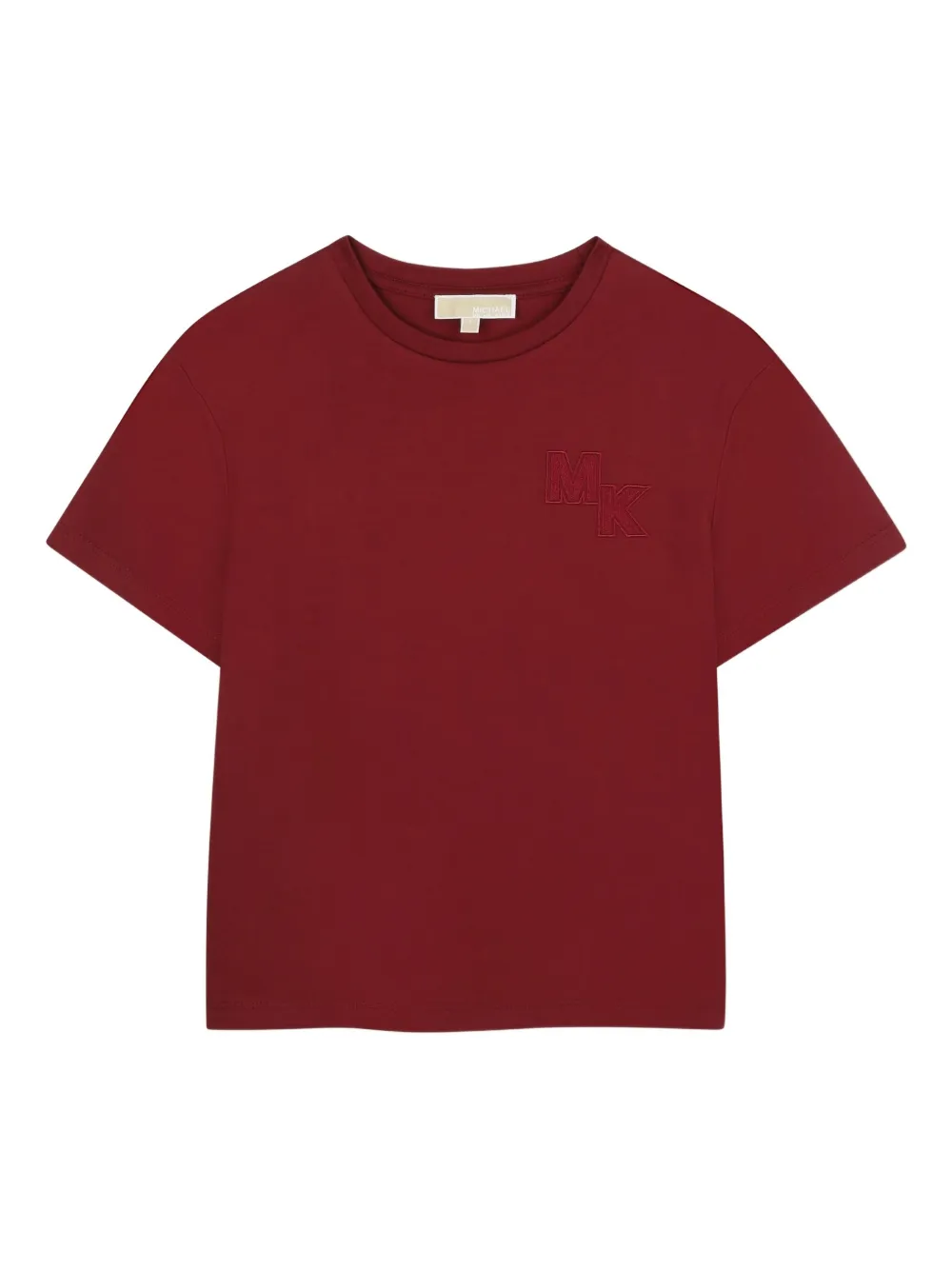 

Футболка с вышитым логотипом Michael Kors Kids, красный