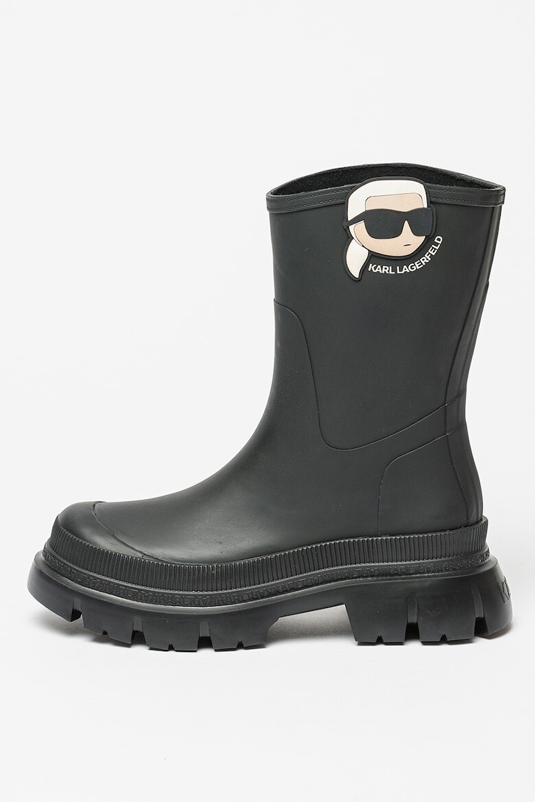 

Резиновые ботинки Trekka с логотипом Karl Lagerfeld, черный