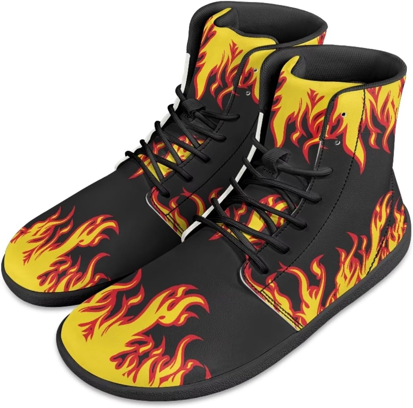 

Мужские кроссовки Jeiento Mens Galaxy Barefoot, повседневные с широким носком, из искусственной кожи, минималистичные, для бега, с нулевым перепадом, оранжевый