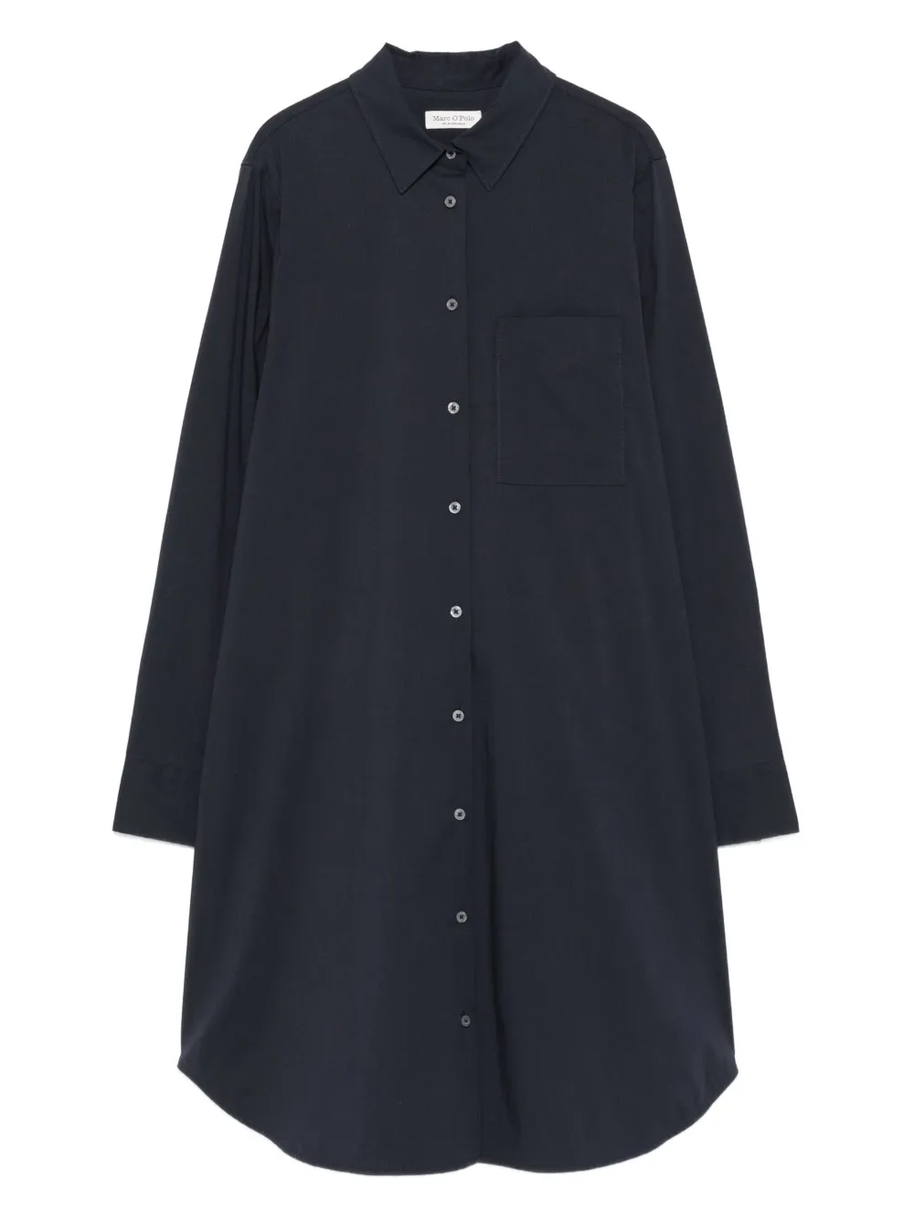 

Платье-рубашка на пуговицах Marc O'Polo, синий