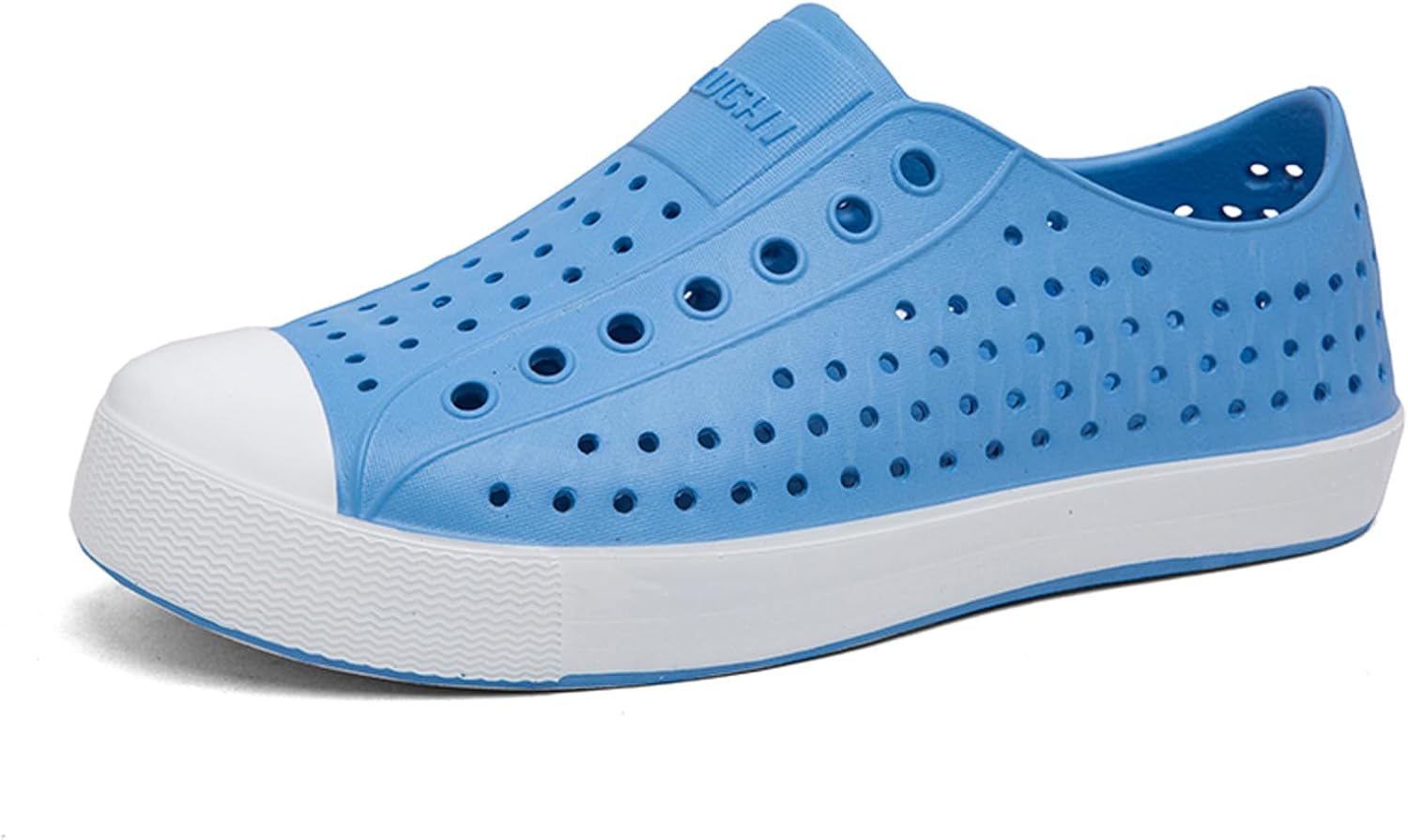 

Водонепроницаемые садовые сабо для мужчин и женщин - легкие дышащие тапочки из ЭВА - удобная нескользящая повседневная обувь для улицы, пляжа и ежедневного ношения Fliozy, небесно-голубой