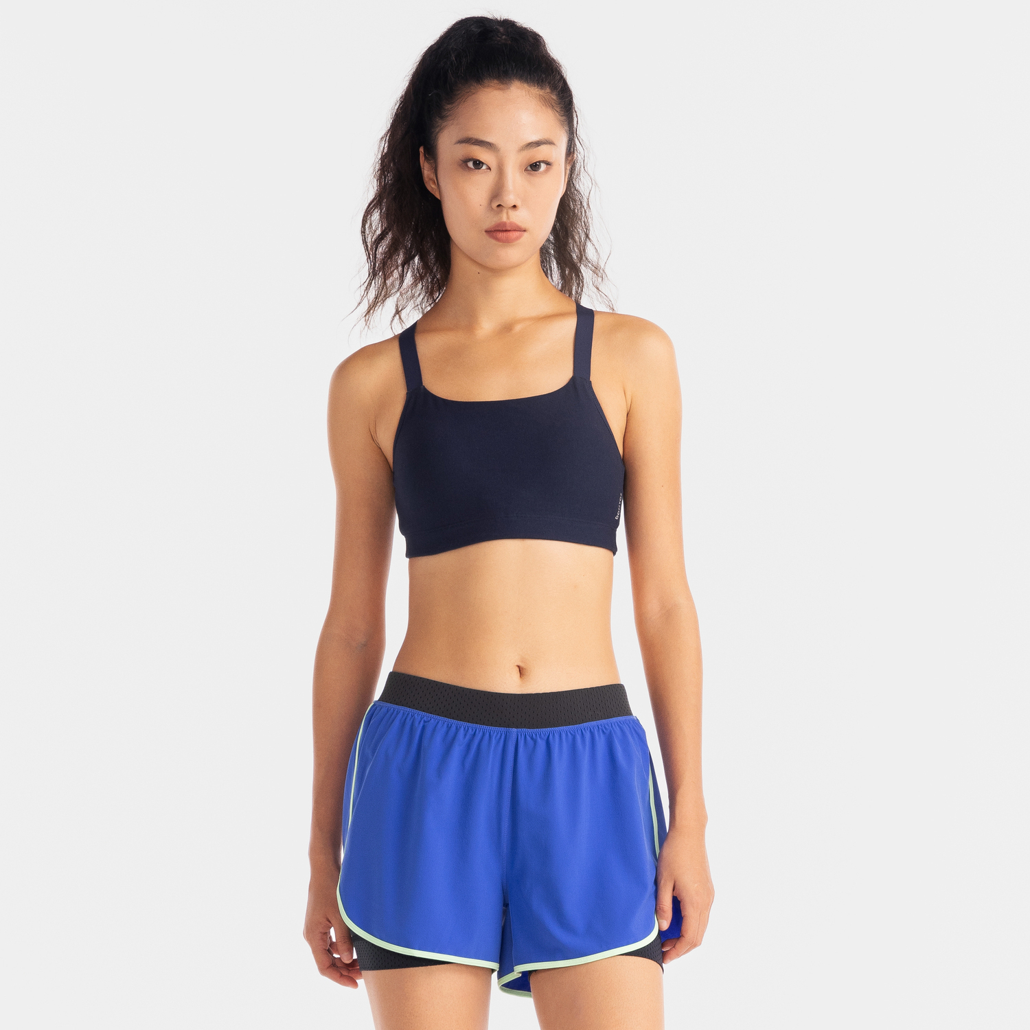 

Женский спортивный топ Domyos с перекрестными лямками