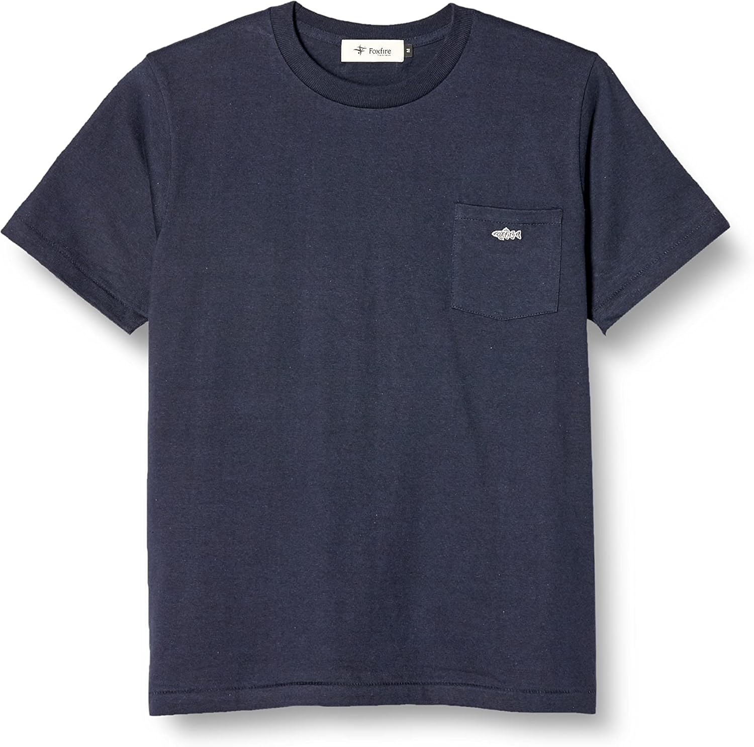 

Футболка Foxfire 5215330 FF с карманом для рыбы, мужская, с короткими рукавами, темно-синий
