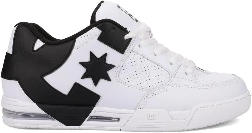 Кроссовки для скейтбординга DC Shoes, цвет White/Black — фото 2