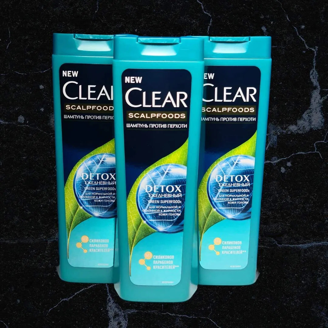 Набор шампуней против перхоти «Detox» от Clear Scalpfoods Clear — фото 3